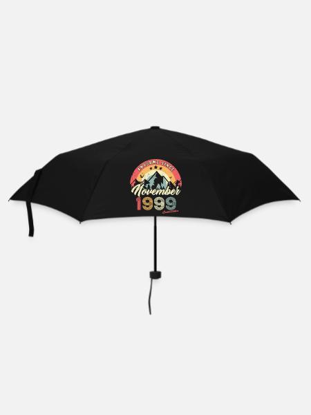 Cadeau D'anniversaire En Novembre 1999 Vintage - Parapluie standard - noir