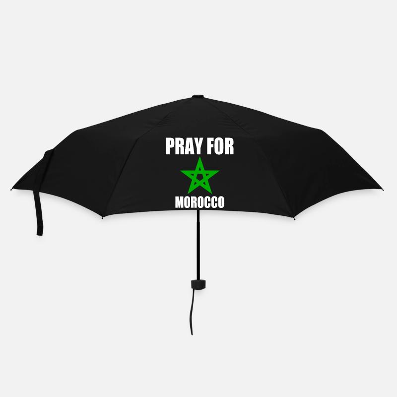 Pray for morocco - maroc - Parapluie standard - noir