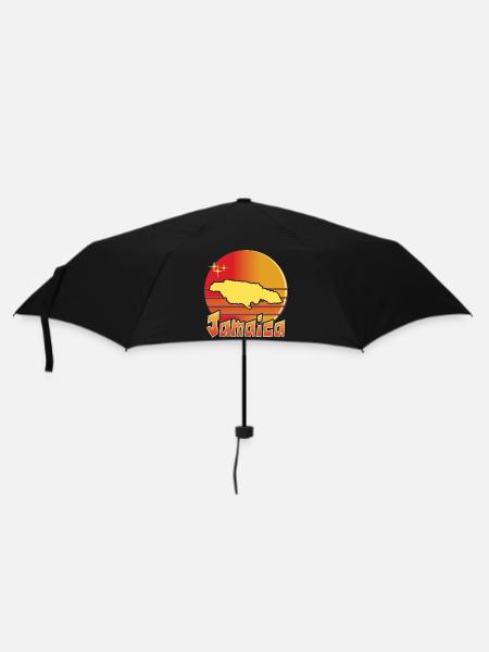 Belle idee cadeau souvenir carte de la Jamaique - Parapluie standard - noir