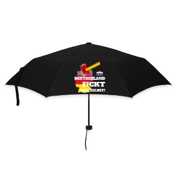 Deutschland F!ckt sich selbst ! - Regenschirm (klein) - Schwarz - Vorne