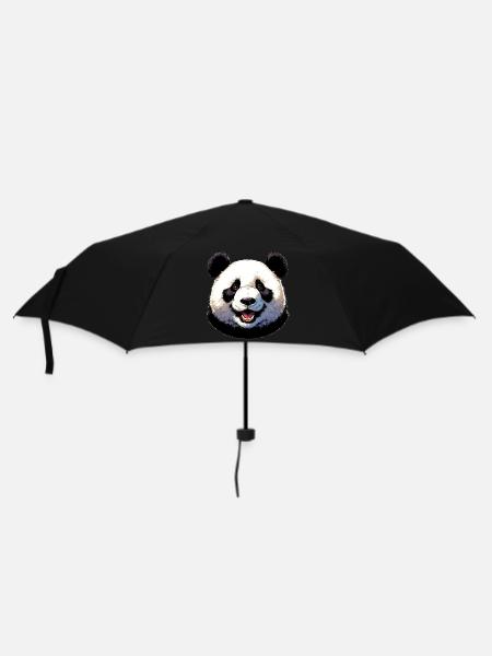 Panda - Umbrella (small) - black