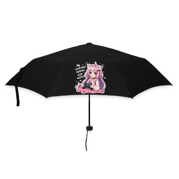MY OUTFIT MATCHES YOUR OUTFIT - Kawaii Gamergirl - Umbrella (small) - black - Front