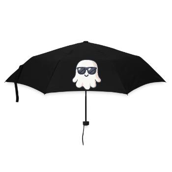 Fantôme Halloween Cool - Parapluie standard - noir - Devant