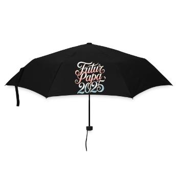 Futur papa en 2025 - Parapluie standard - noir - Devant