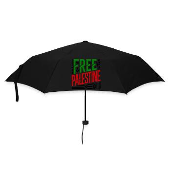 Free palestine - Parapluie standard - noir - Devant