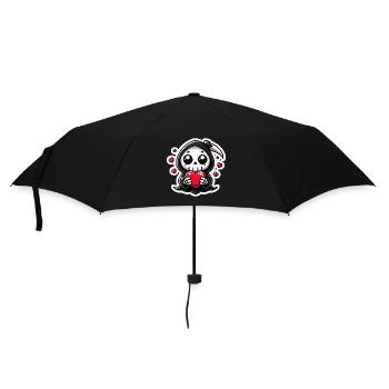 Cute Grim Reaper Love - Umbrella (small) - black - Front