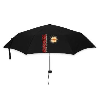 Neuharlingersiel - Regenschirm (klein) - Schwarz - Vorne