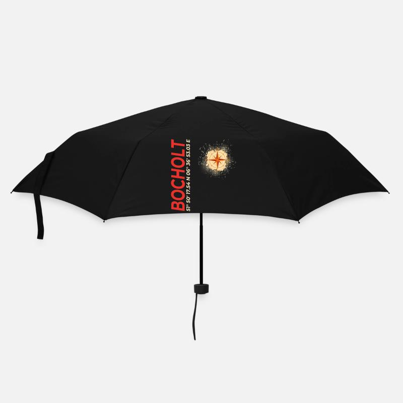 Bocholt - Regenschirm (klein) - Schwarz