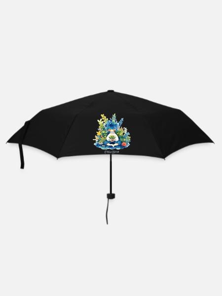 À base de plantes - Parapluie standard - noir
