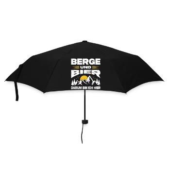 Hiking Sayings Hiker Hiking Outfits - Umbrella (small) - black - Front