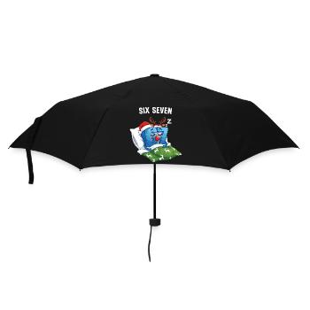 67 Six Seven Memes Pyjama de Noël - Parapluie standard - noir - Devant
