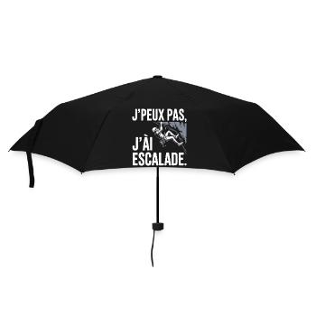 I can't I climbed - Umbrella (small) - black - Front