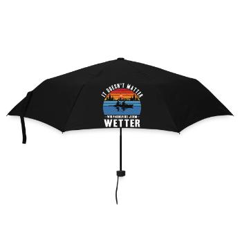 Kayaker Gifts Kayak Water Sports Outfits - Umbrella (small) - black - Front