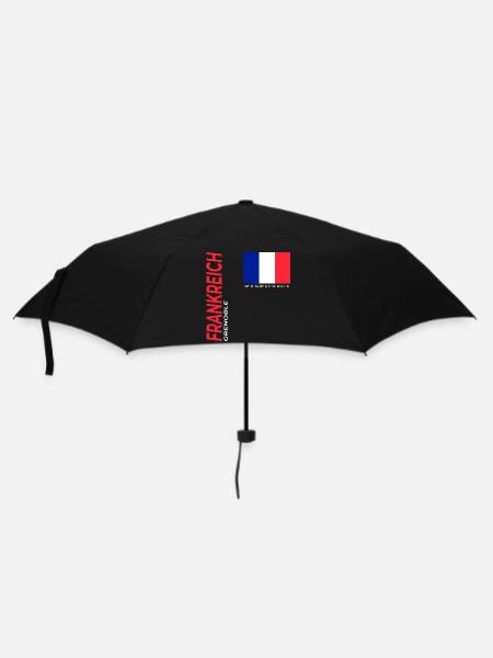 Grenoble - Regenschirm (klein) - Schwarz