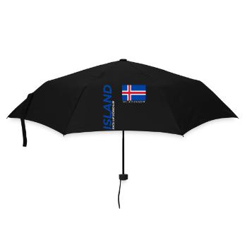 Siglufjördur - Umbrella (small) - black - Front