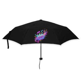 Fille des années 90 - Parapluie standard - noir - Devant