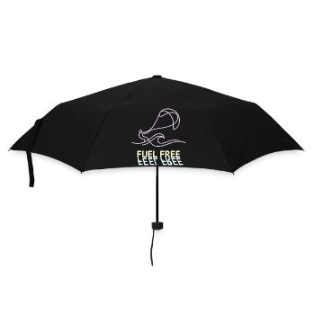 Sans carburant de cerf-volant, t-shirt, sweat à capuche, casquette, tasse - Parapluie standard - noir - Devant