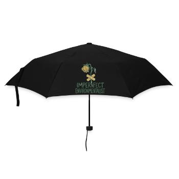 Broken Flower - Umbrella (small) - black - Front