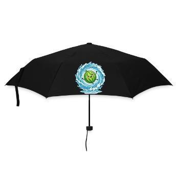 Éclaboussures de pastèque, ambiances de piscine d’été, mesdames - Parapluie standard - noir - Devant