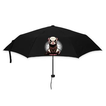 ferret ferret holder ferret owner - Umbrella (small) - black - Front