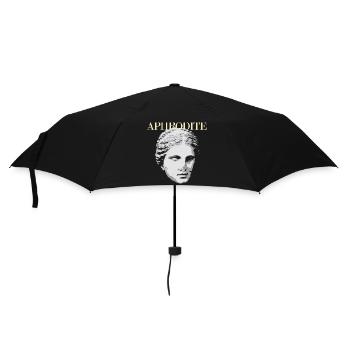 Aphrodite-Büsten-Popkunst - Regenschirm (klein) - Schwarz - Vorne