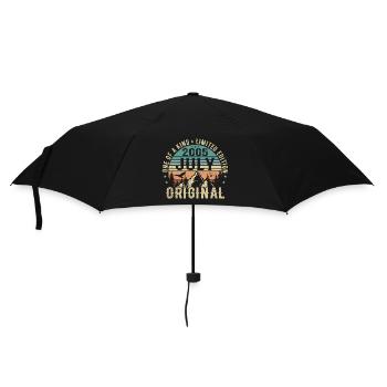 Juillet 2005 Anniversaire Juillet 2005 Cadeau d’anniversaire - Parapluie standard - noir - Devant