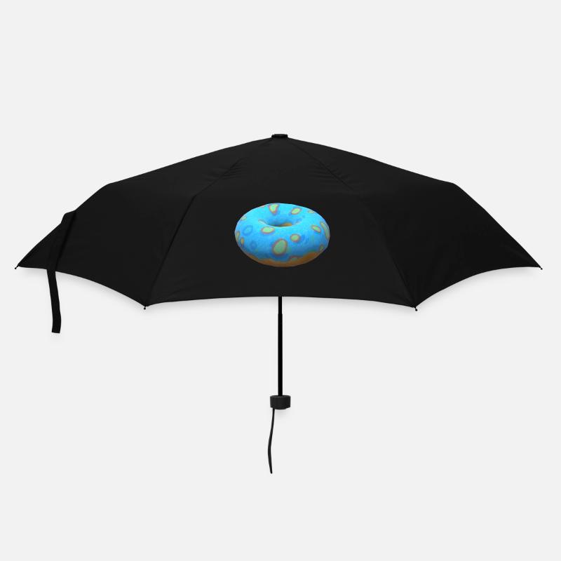 3D Donut - Umbrella (small) - black