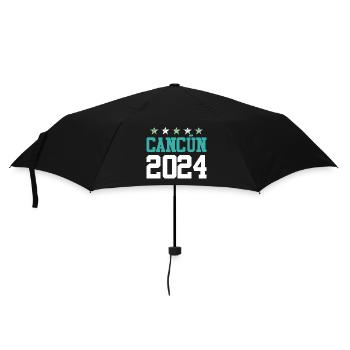 Cancún 2024 Mexique - Parapluie standard - noir - Devant