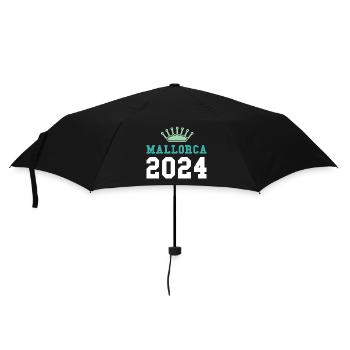 Couronne de Majorque 2024 - Parapluie standard - noir - Devant