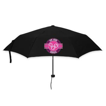 Boccia Bocciaspiel Bocciaspieler Bocciaspielerin - Regenschirm (klein) - Schwarz - Vorne