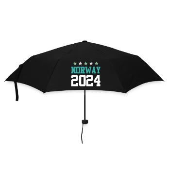 Circuits Norvège 2024 - Parapluie standard - noir - Devant