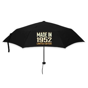 1952 Birthday Gift Awesome Since 1952 Retro - Umbrella (small) - black - Front