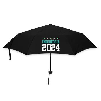 Circuits Indonésie 2024 - Parapluie standard - noir - Devant