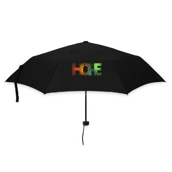 Colorful Modern Hope - Umbrella (small) - black - Front