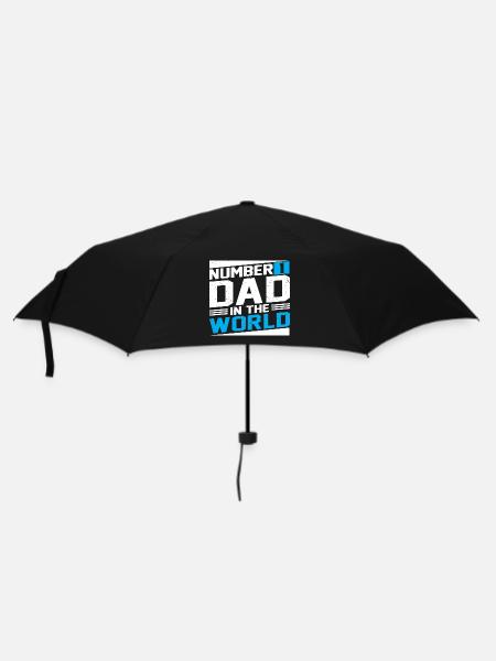 no1 dad of the world - Umbrella (small) - black
