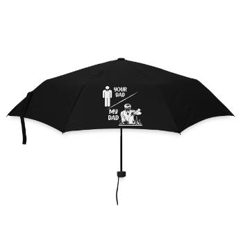 Père - père - père - mon père - Parapluie standard - noir - Devant