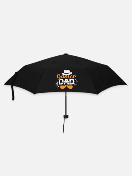 FATHER S DAY Gamer - Regenschirm (klein) - Schwarz