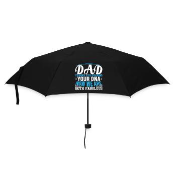 Funny Father's Day Gift Shape for Son and Daughter - Umbrella (small) - black - Front