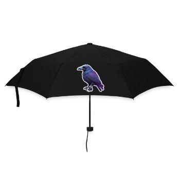 Crow - Umbrella (small) - black - Front