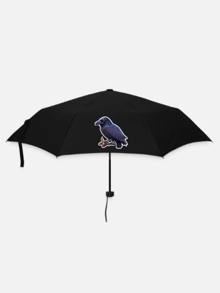 Crow - Umbrella (small) - black