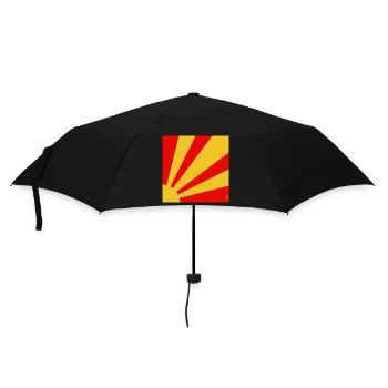 BLOW UP MOVIE: POP ART CUSHION 'SUNBURST' - Umbrella (small) - black - Front