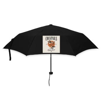 26e11f36-4164-440f-a72e-b2c2f3585322 - Regenschirm (klein) - Schwarz - Vorne