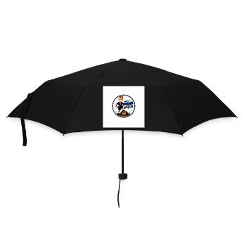 Kleiner Murmel Große Träume - Regenschirm (klein) - Schwarz - Vorne