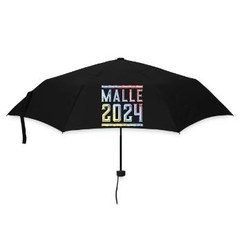 Malle 2024 Coloré - Parapluie standard - noir - Devant