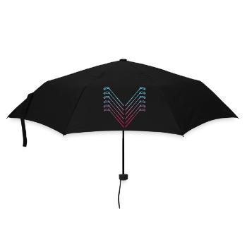 Floorball floorball "Floorball player" unihoc-time - Umbrella (small) - black - Front