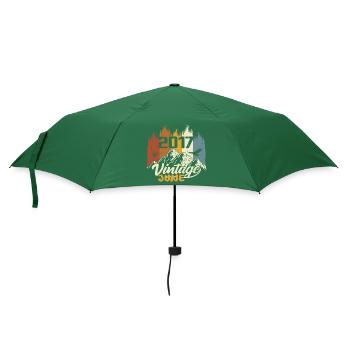 Birthday Legends est né en juin 2017 - Parapluie standard - vert bouteille - Devant