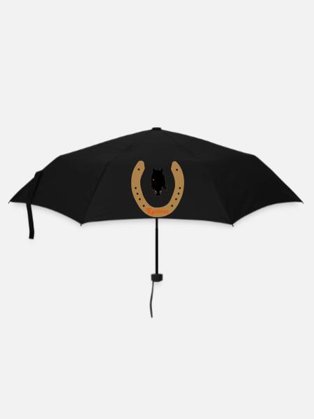 Horseshoe Friezes - Umbrella (small) - black