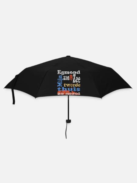 Egmond aan Zee Holland - Regenschirm (klein) - Schwarz