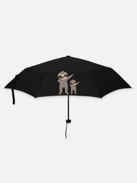 Dabbing Sloths - Umbrella (small) - black