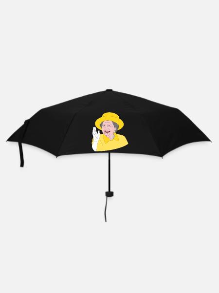 Elizabeth II - 70e anniversaire du trône - Chemise design - Parapluie standard - noir
